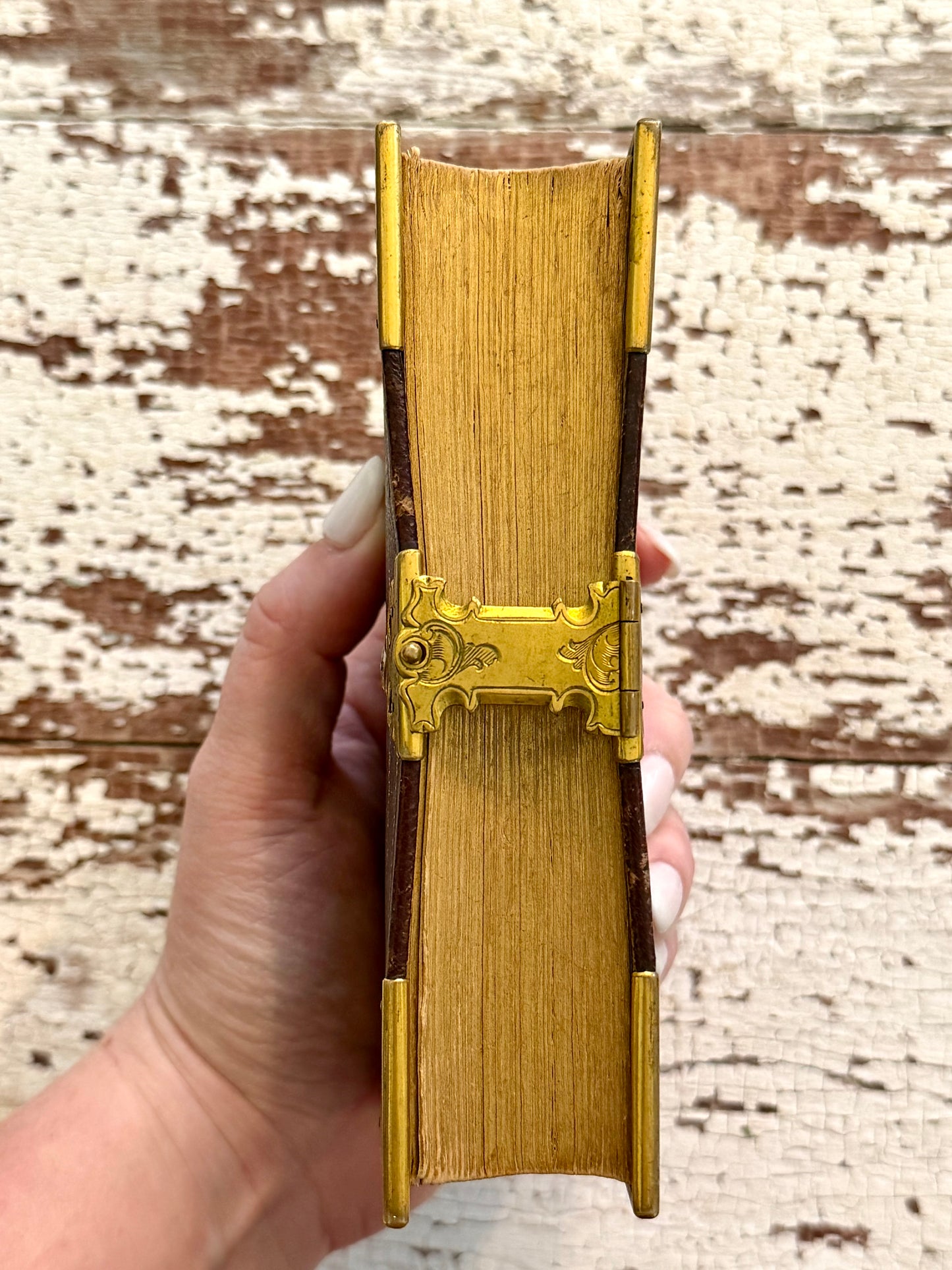 1855 Book of Common Prayer with Brass Hardware & Clasp