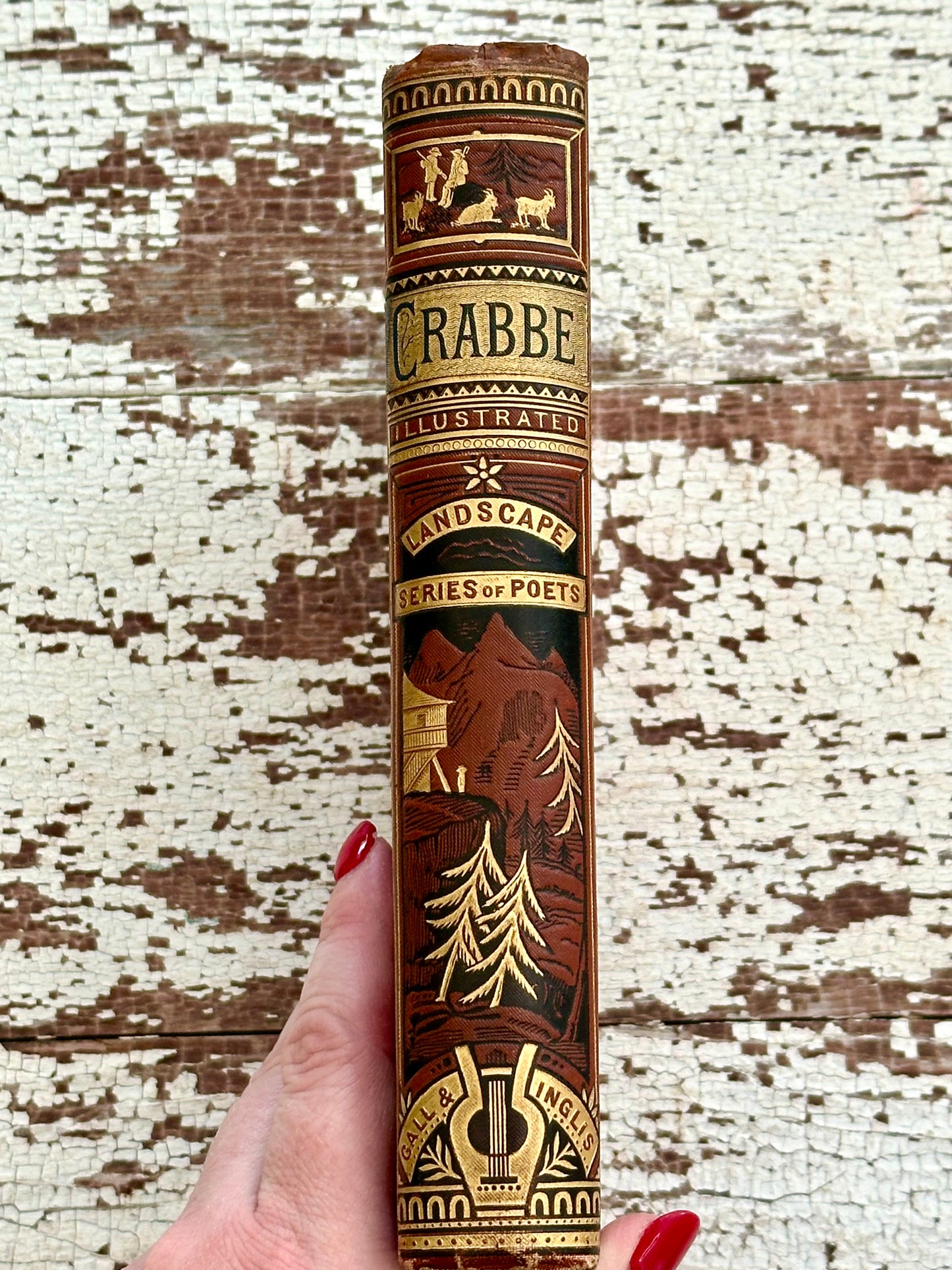 The Poetical Works of George Crabbe- Landscape Series of the Poets