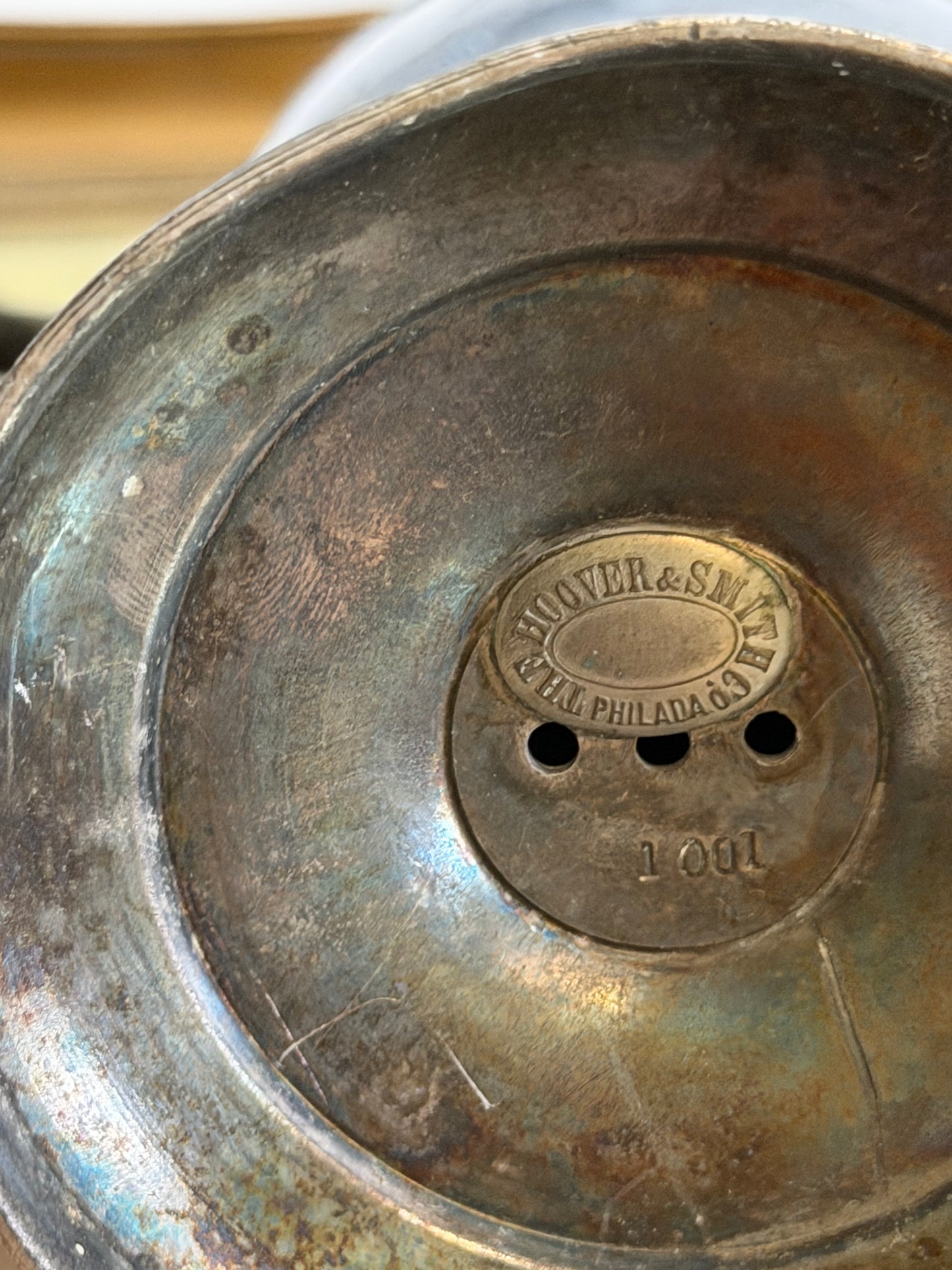 1914 Silver Track Meet Trophy