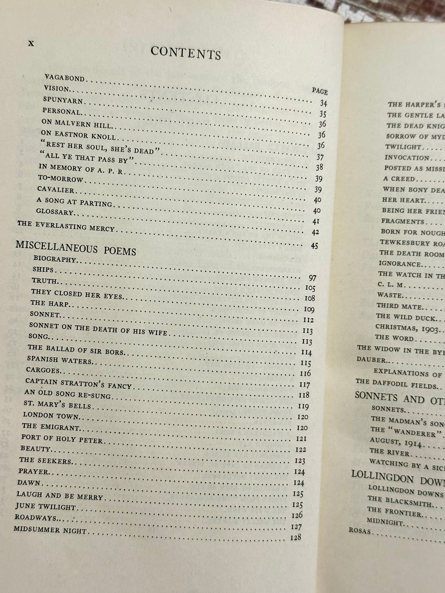 1930 Poems by John Masefield
