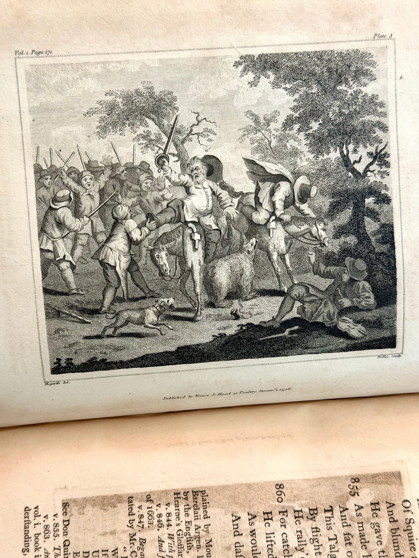 1801 Hudibras by Samuel Butler- Complete in Two Volumes