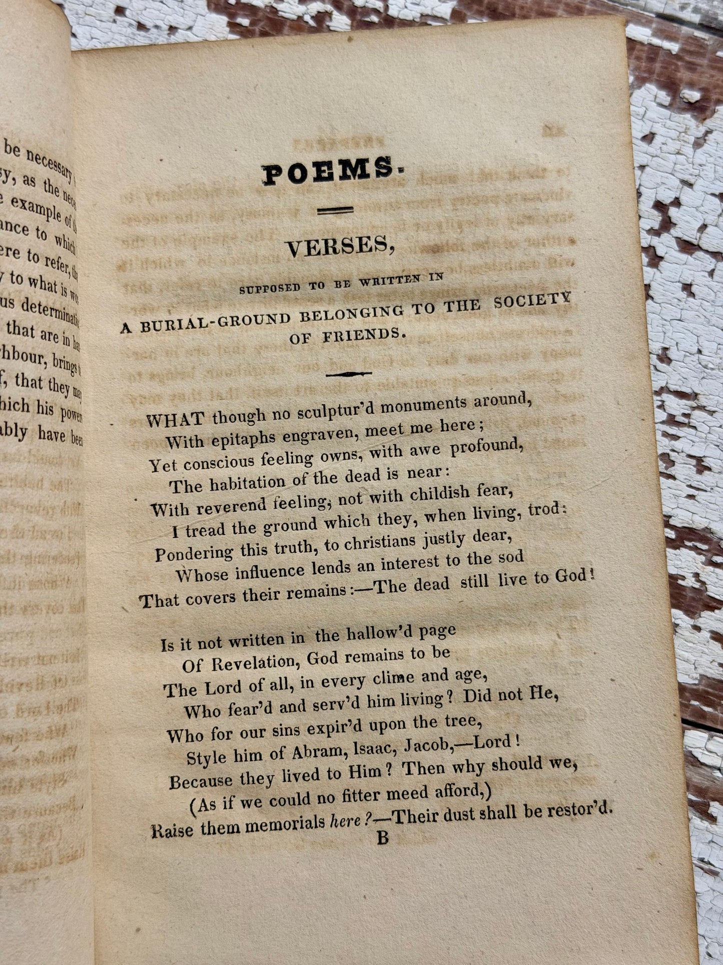 1825 Poems of Bernard Barton- The Quaker Poet