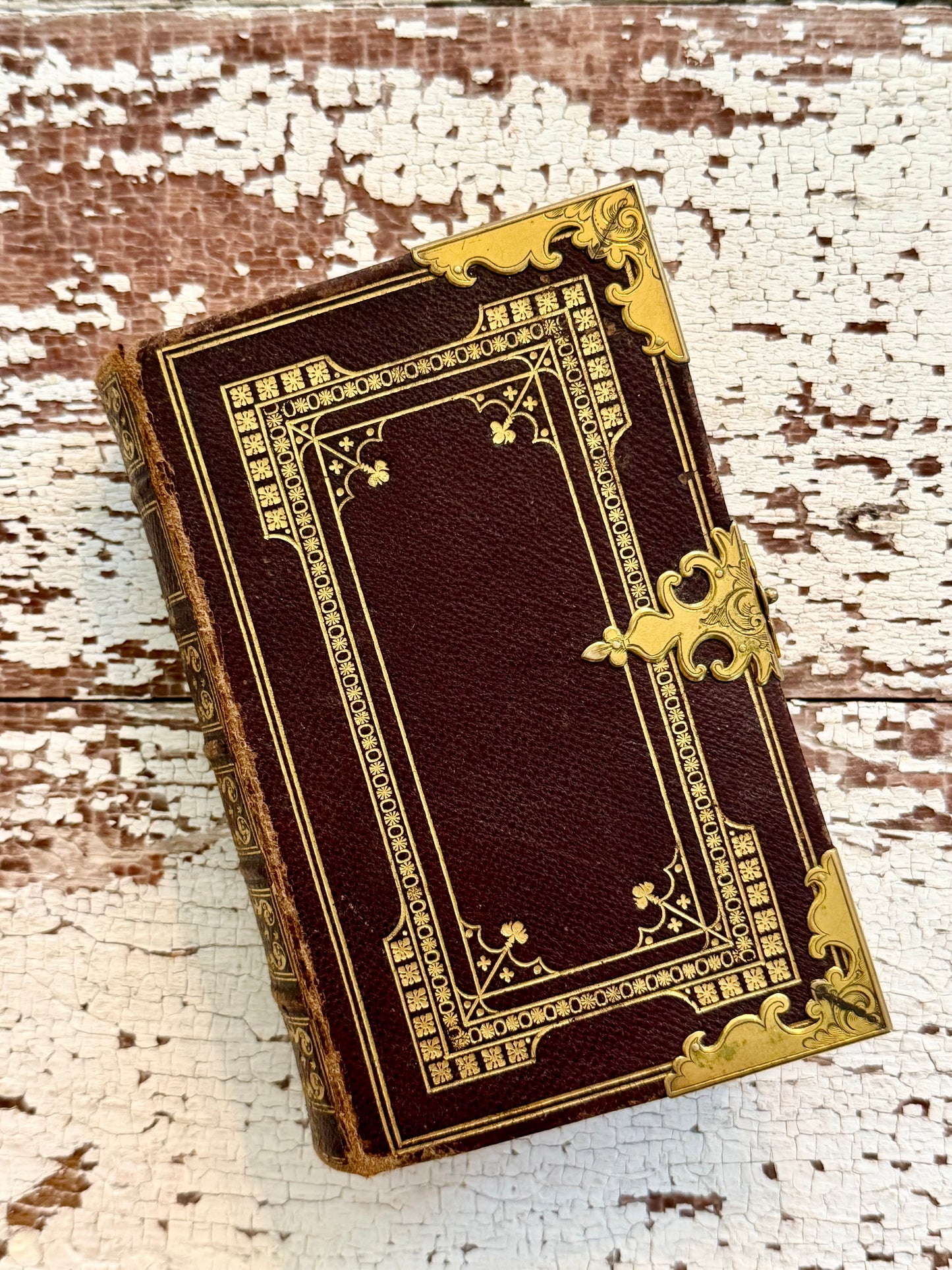 1855 Book of Common Prayer with Brass Hardware & Clasp