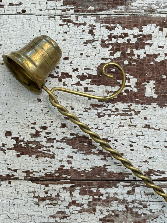 Twisted Brass Candle Snuffer- Made in Norway