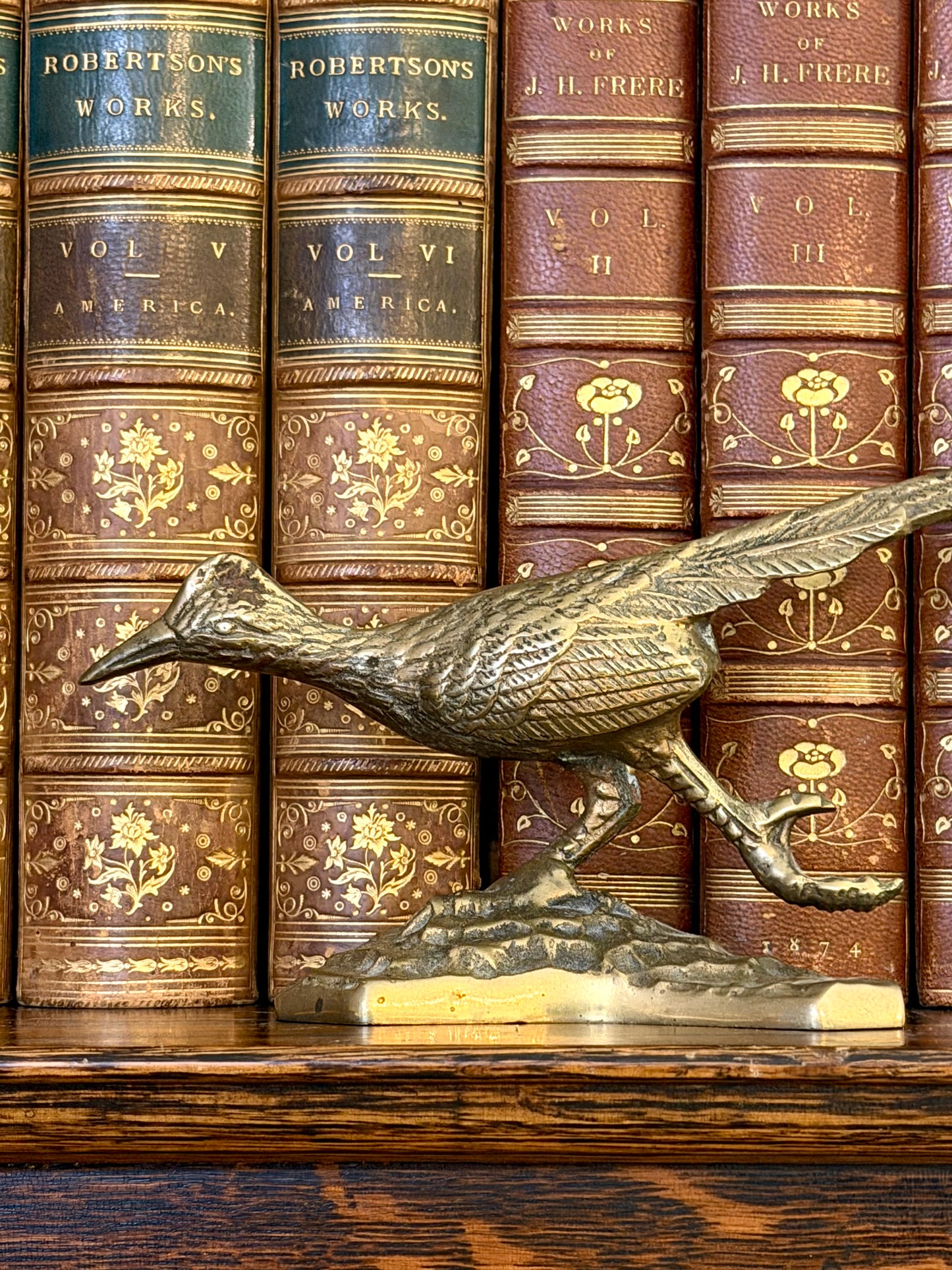 Brass Road Runner Statue