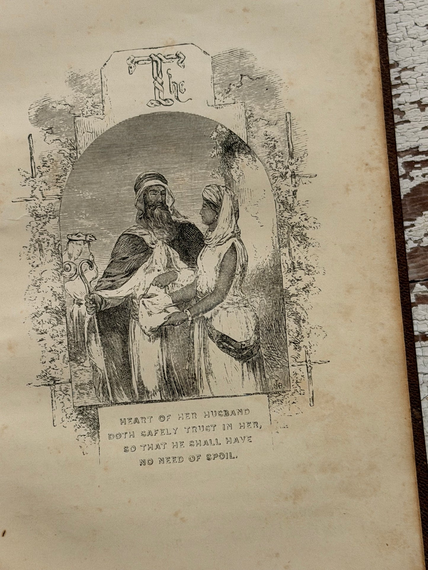 1851 The Excellent Woman- Gauffered Edge