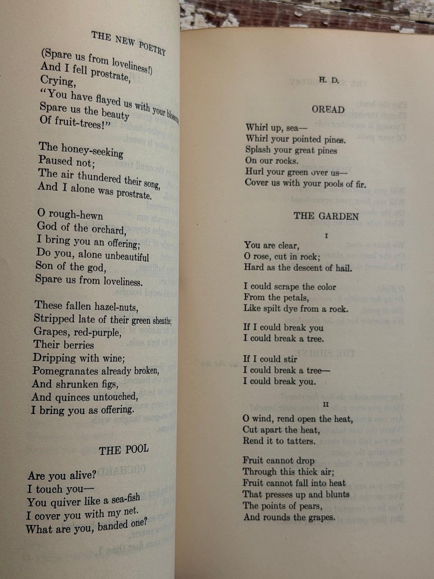 1924 The New Poetry, An Anthology