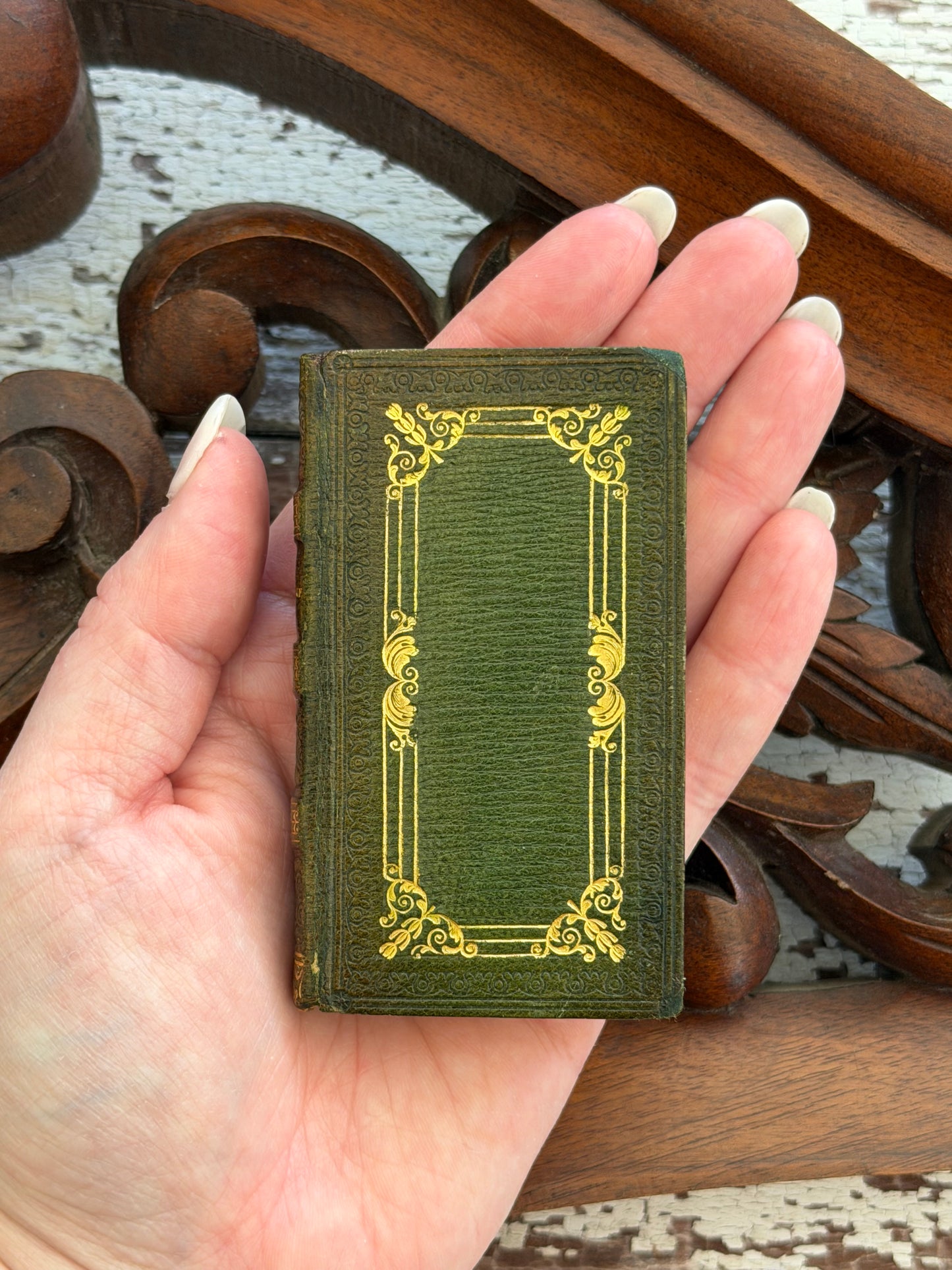 1823 Miniature Publius Terentius Afer Book- Fine Binding