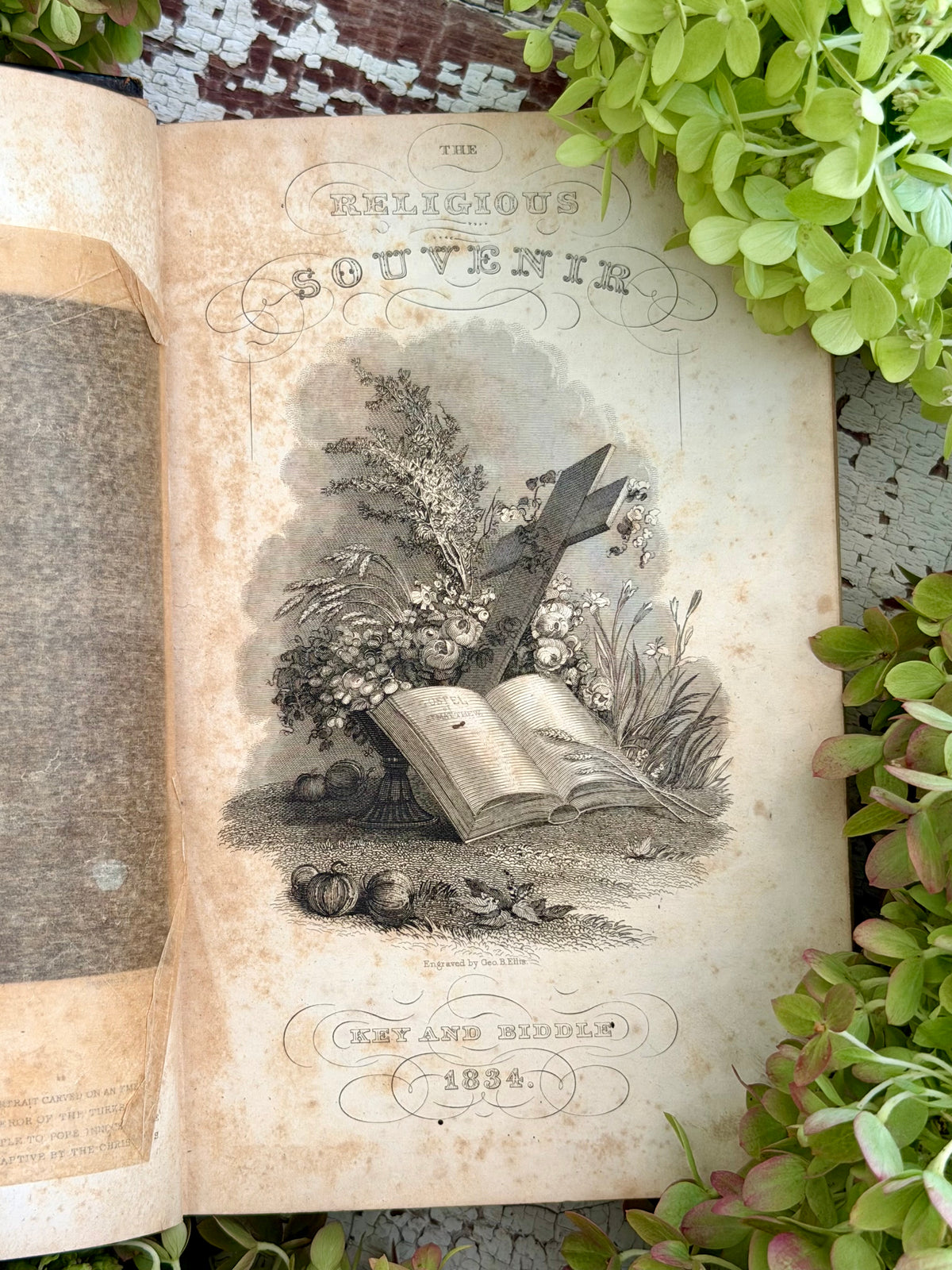 1834 The Religious Souvenir Book