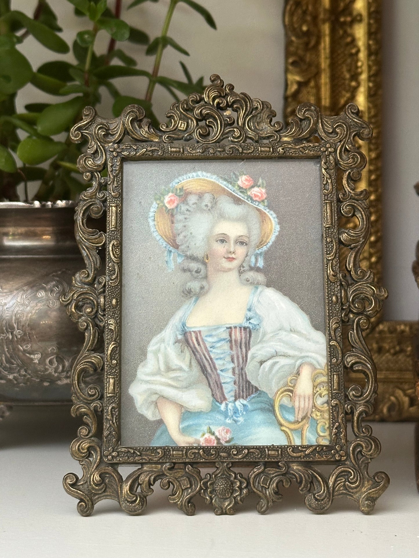 Miniature Brass Italian Frame