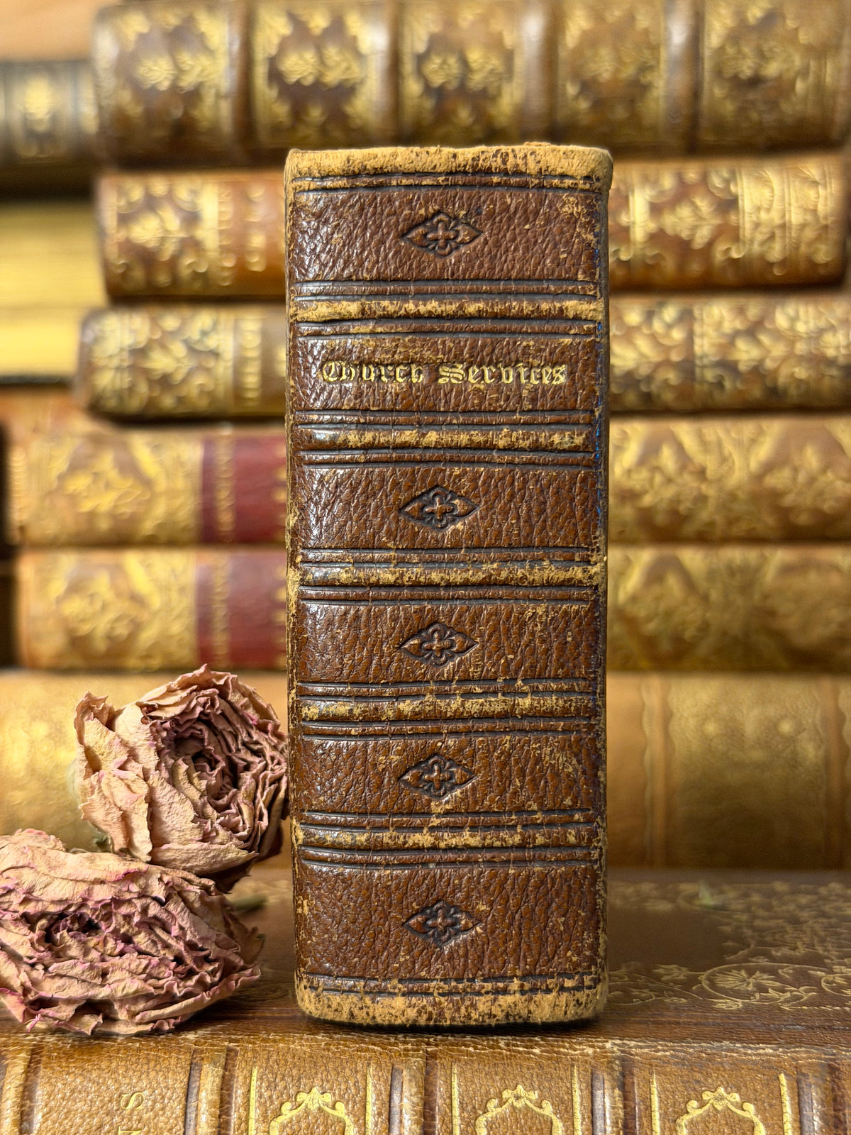 1864 Miniature Book of Common Prayer- Full Leather
