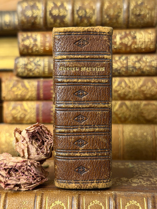 1864 Miniature Book of Common Prayer- Full Leather