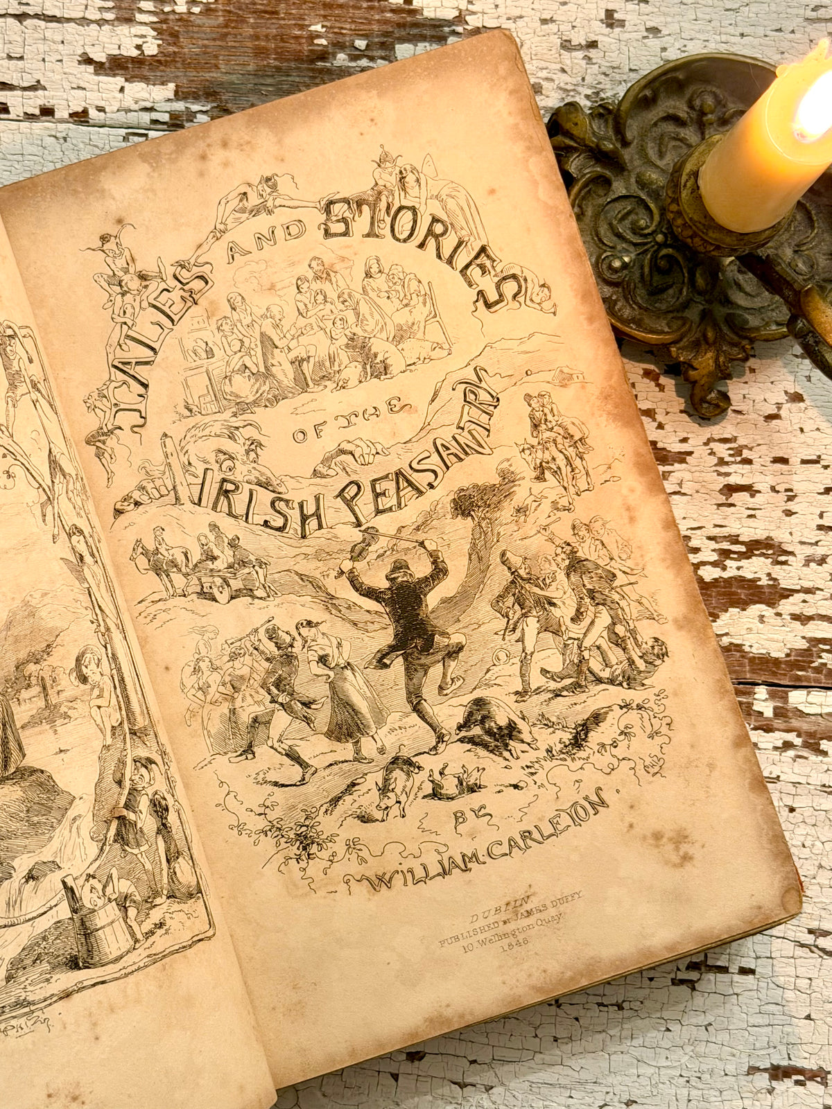 1846 Tales & Stories of The Irish Peasantry by Will Carleton