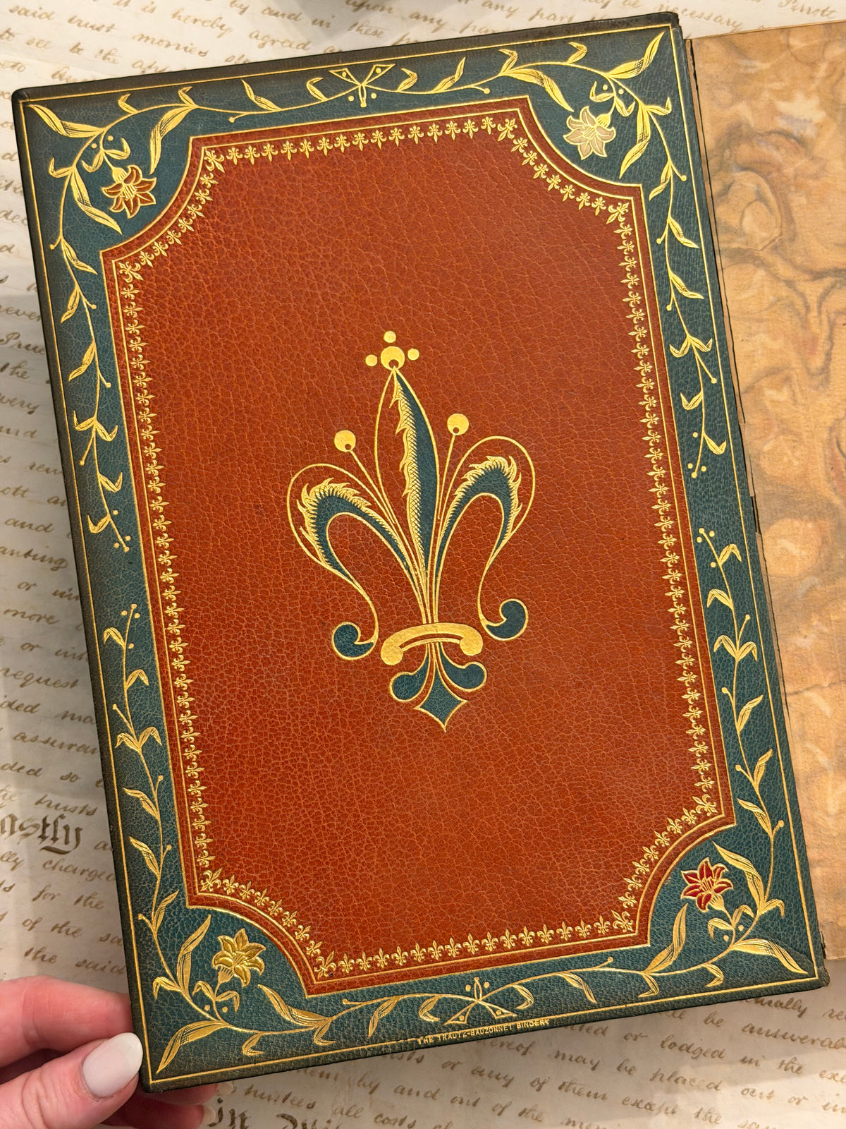 1901 The Works of Theophile Gautier, Travels in Spain- Very Rare Fine Binding
