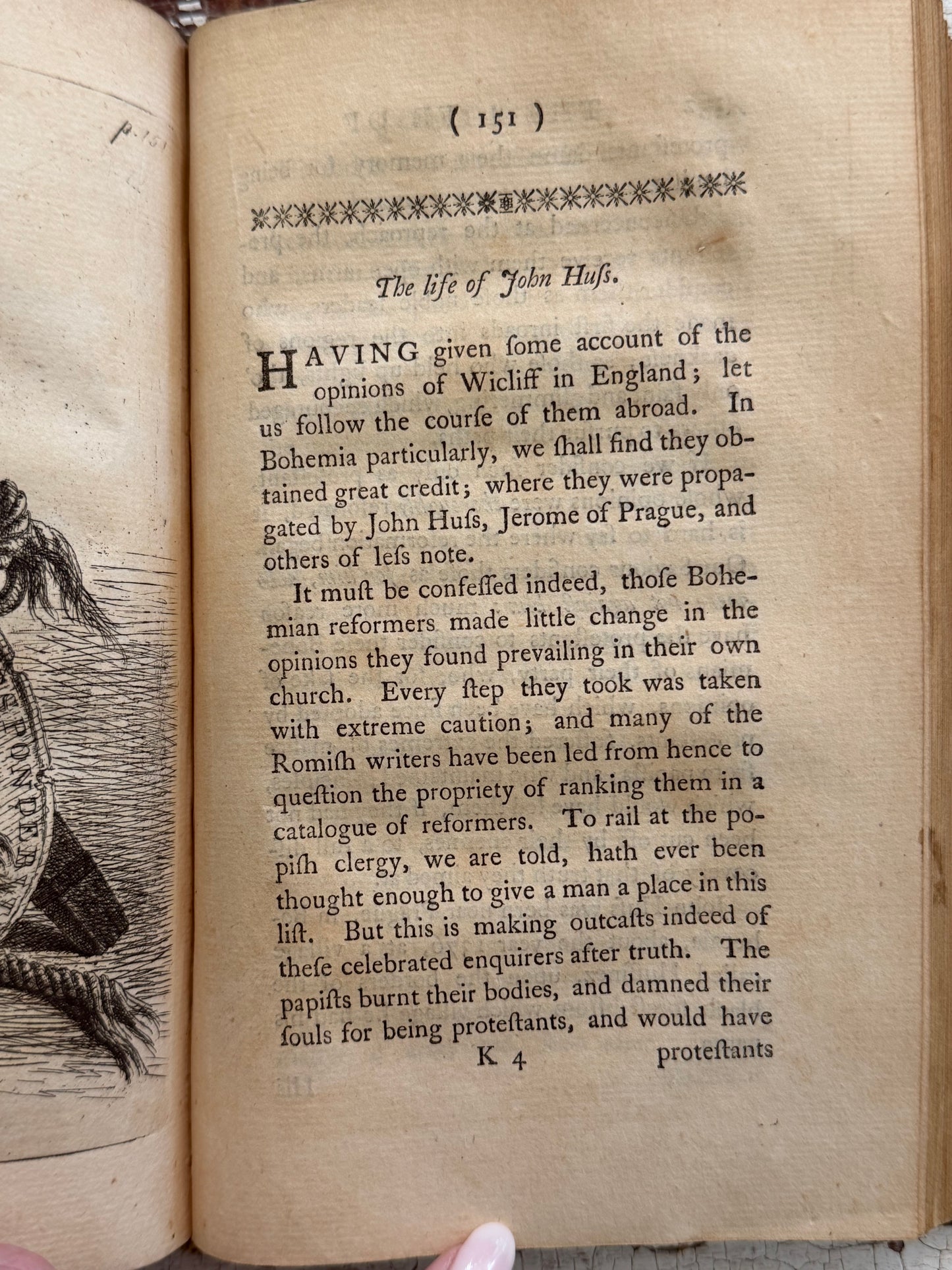 1755 The Lives of John Wicliff by William Gilpin- With Engravings
