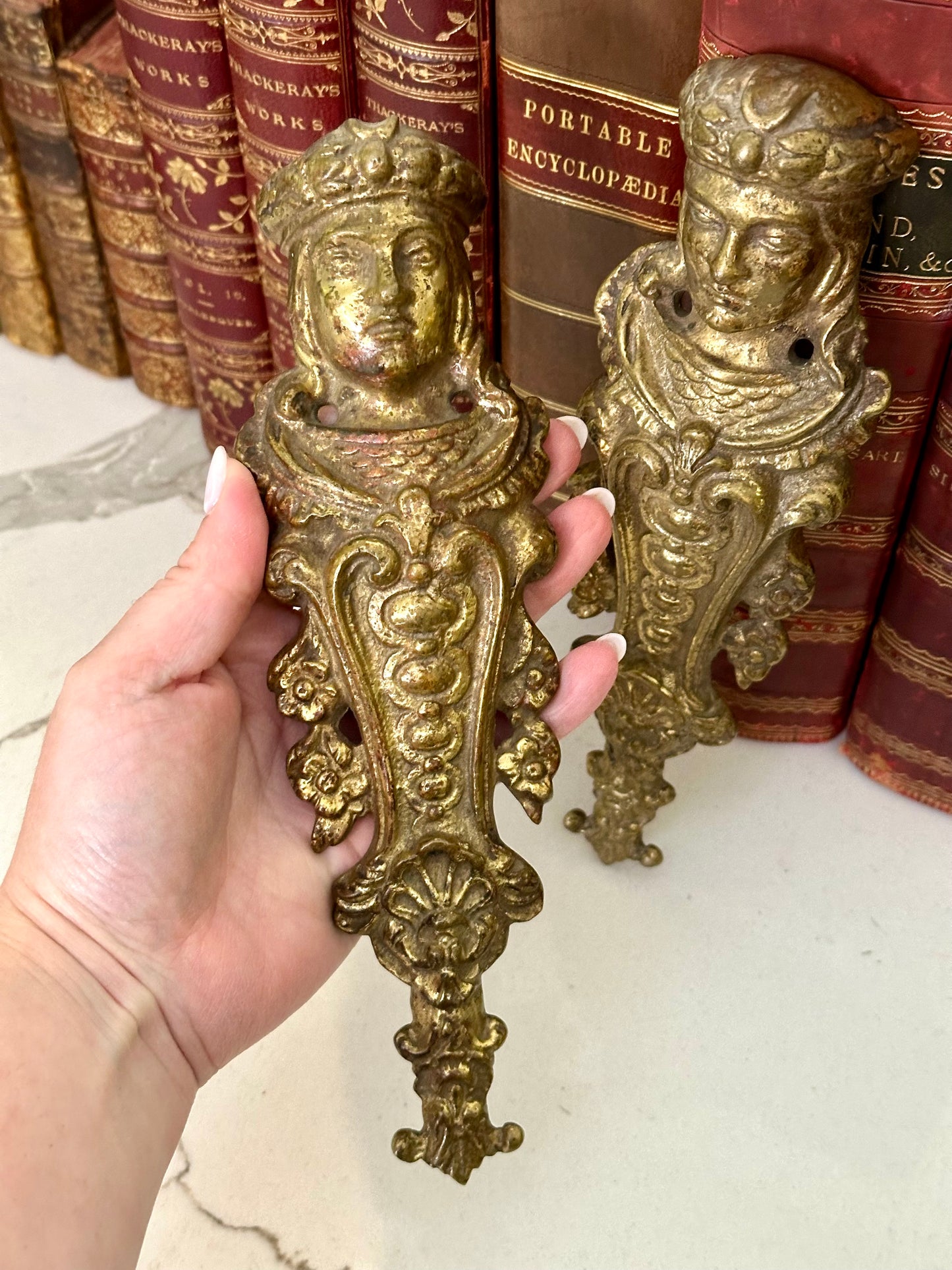 Antique French Ormolu Decorative Mounts