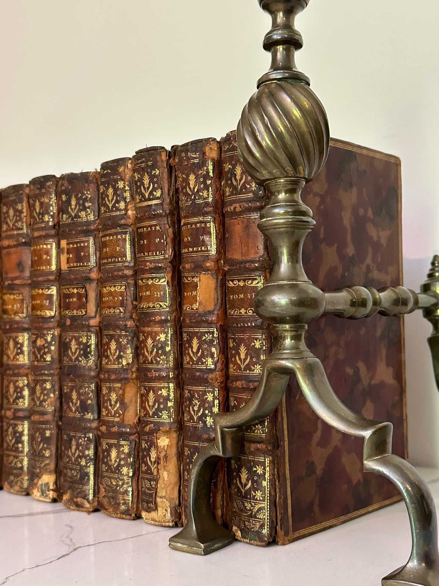 1776 Set of French Theatre Books by Pierre Corneille