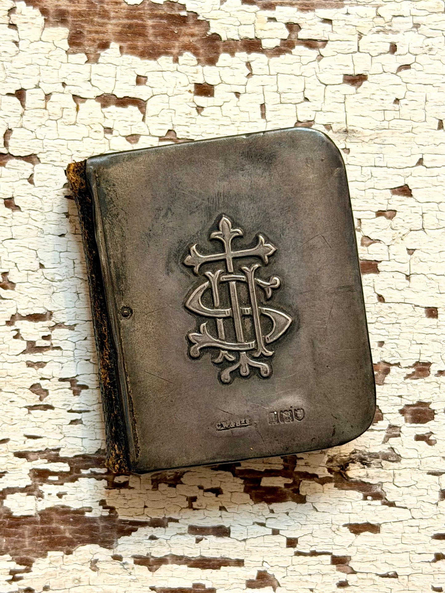 Antique Miniature The Book of Common Prayer with Sterling Silver Cover