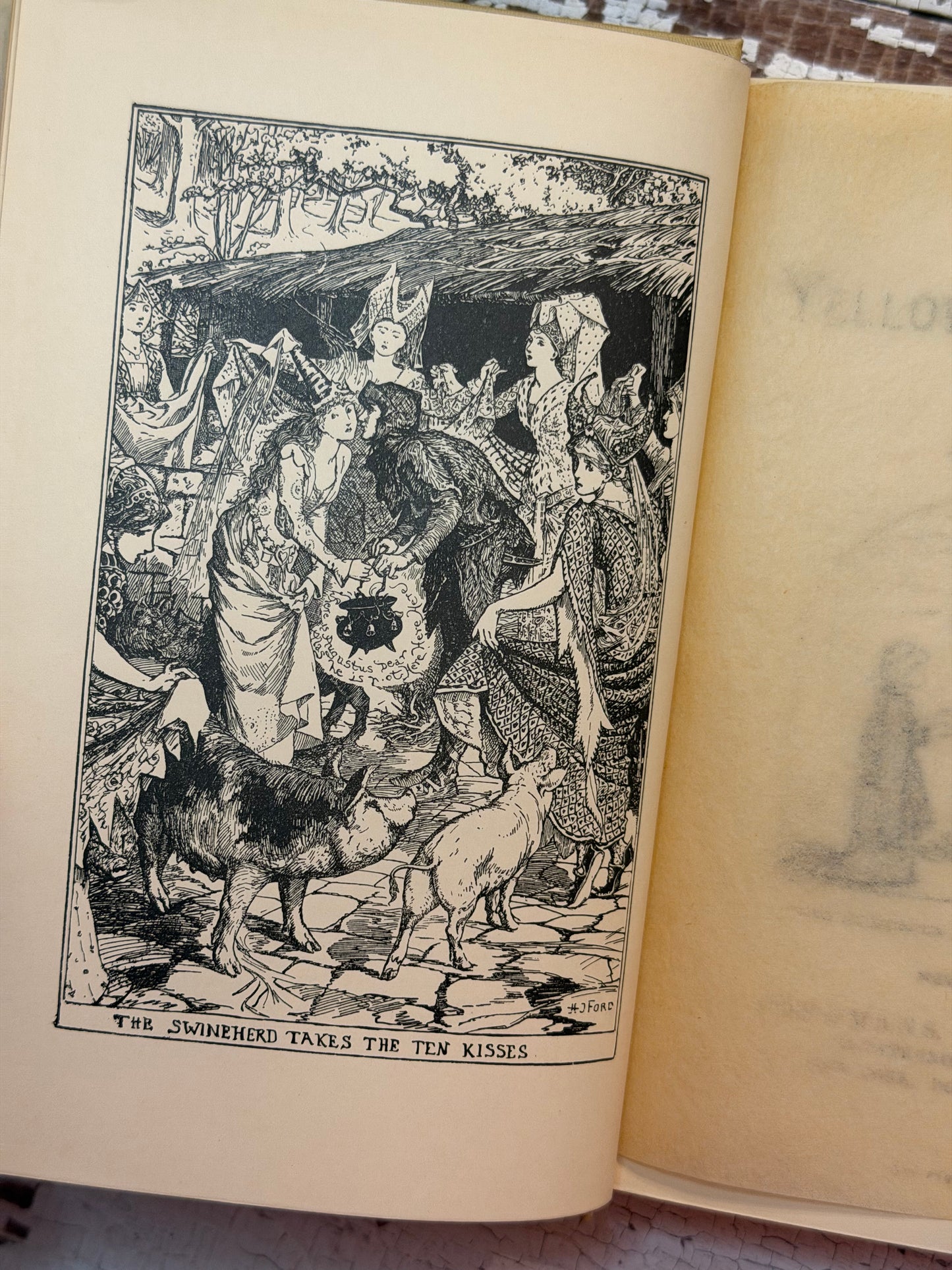 1908 The Yellow Fairy Book by Andrew Lang