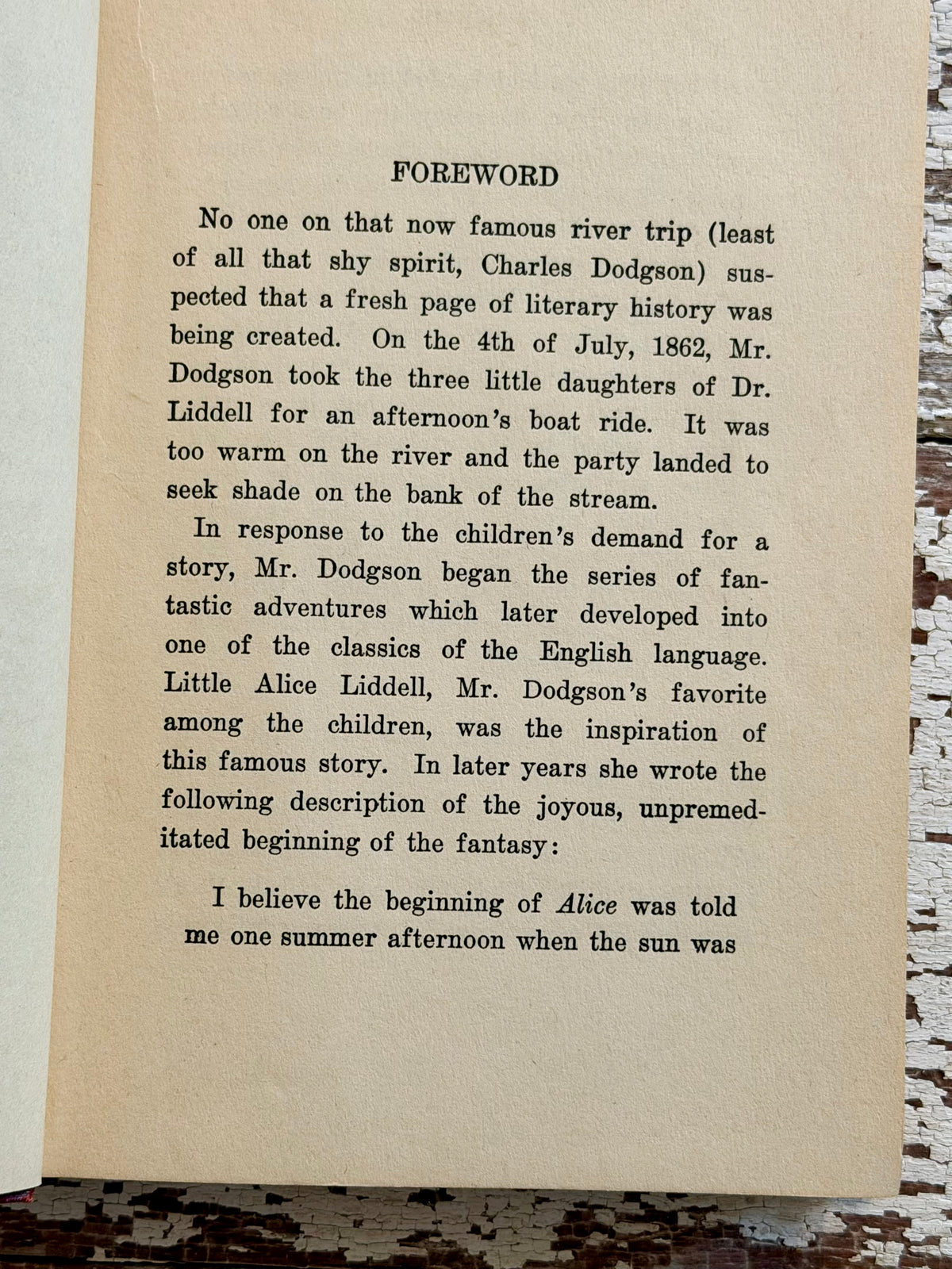 1927 Alice’s Adventures in Wonderland by Lewis Carrol