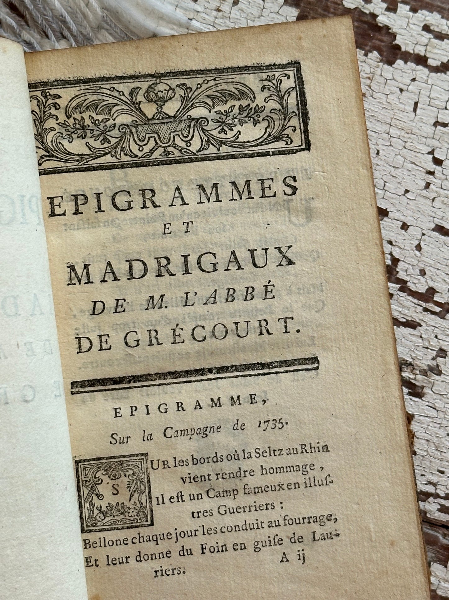 1761 Miscellaneous Works of Grecourt