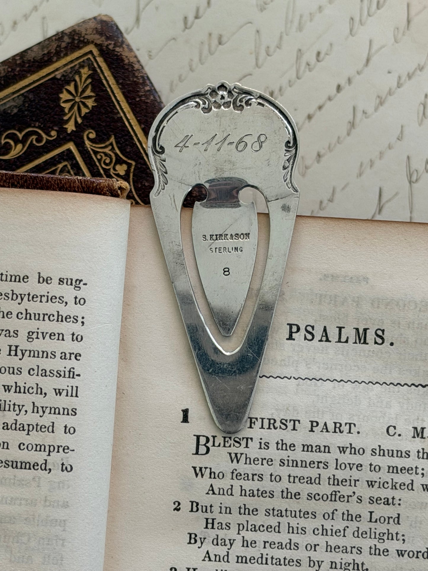 Sterling Silver Bookmark