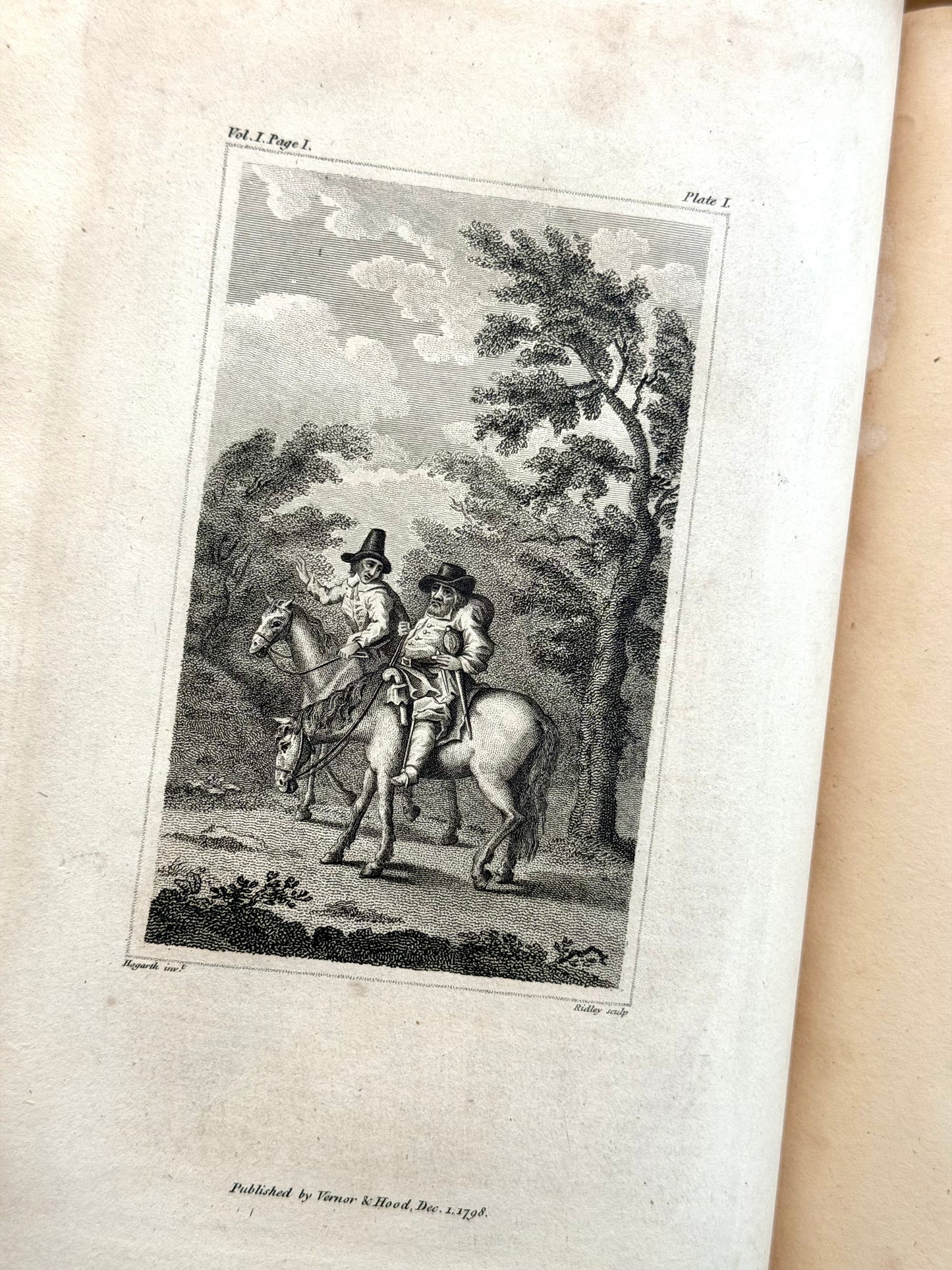 1801 Hudibras by Samuel Butler- Complete in Two Volumes