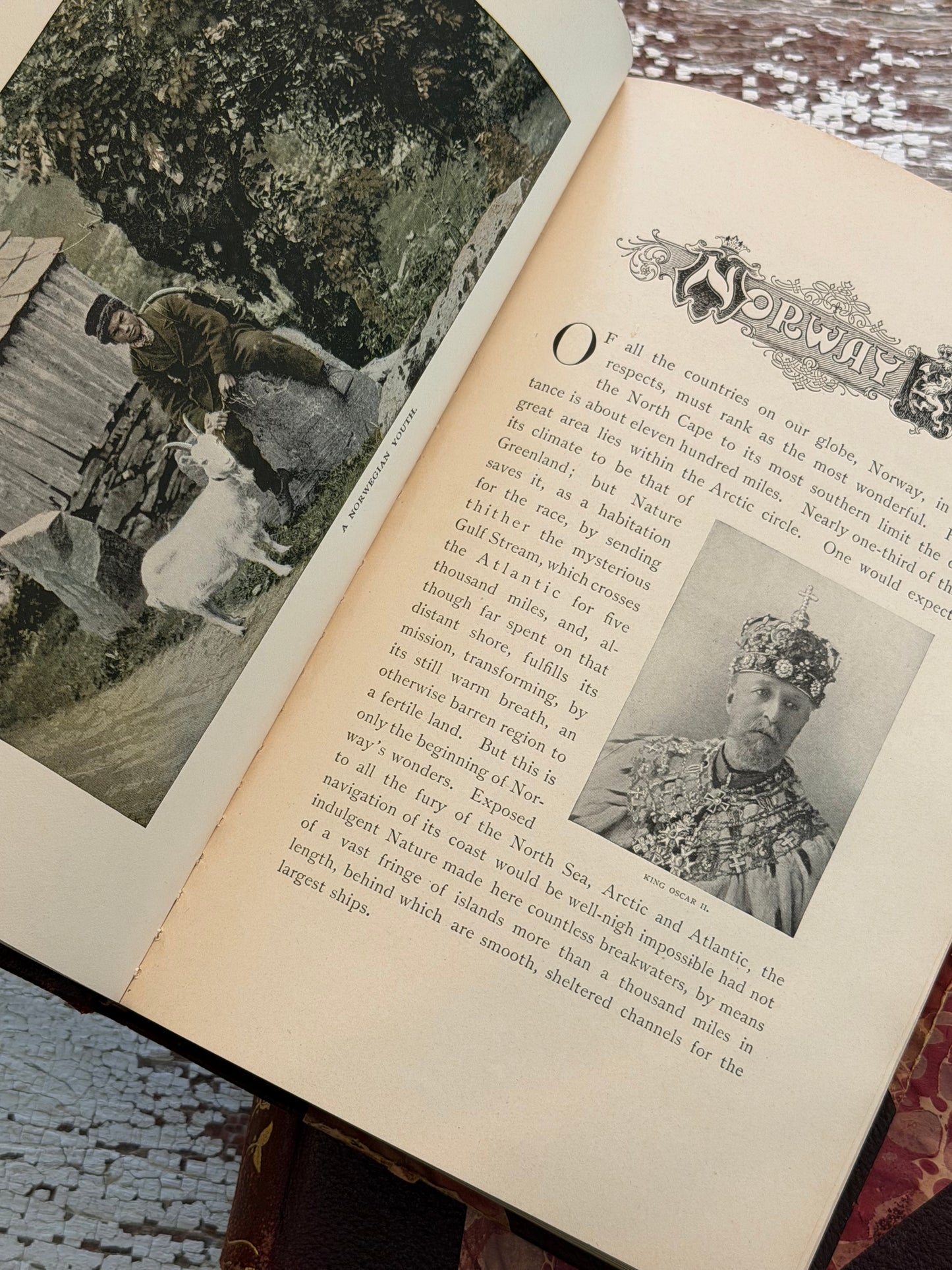 1906 Set of Stoddard’s Lectures with Floral Spines