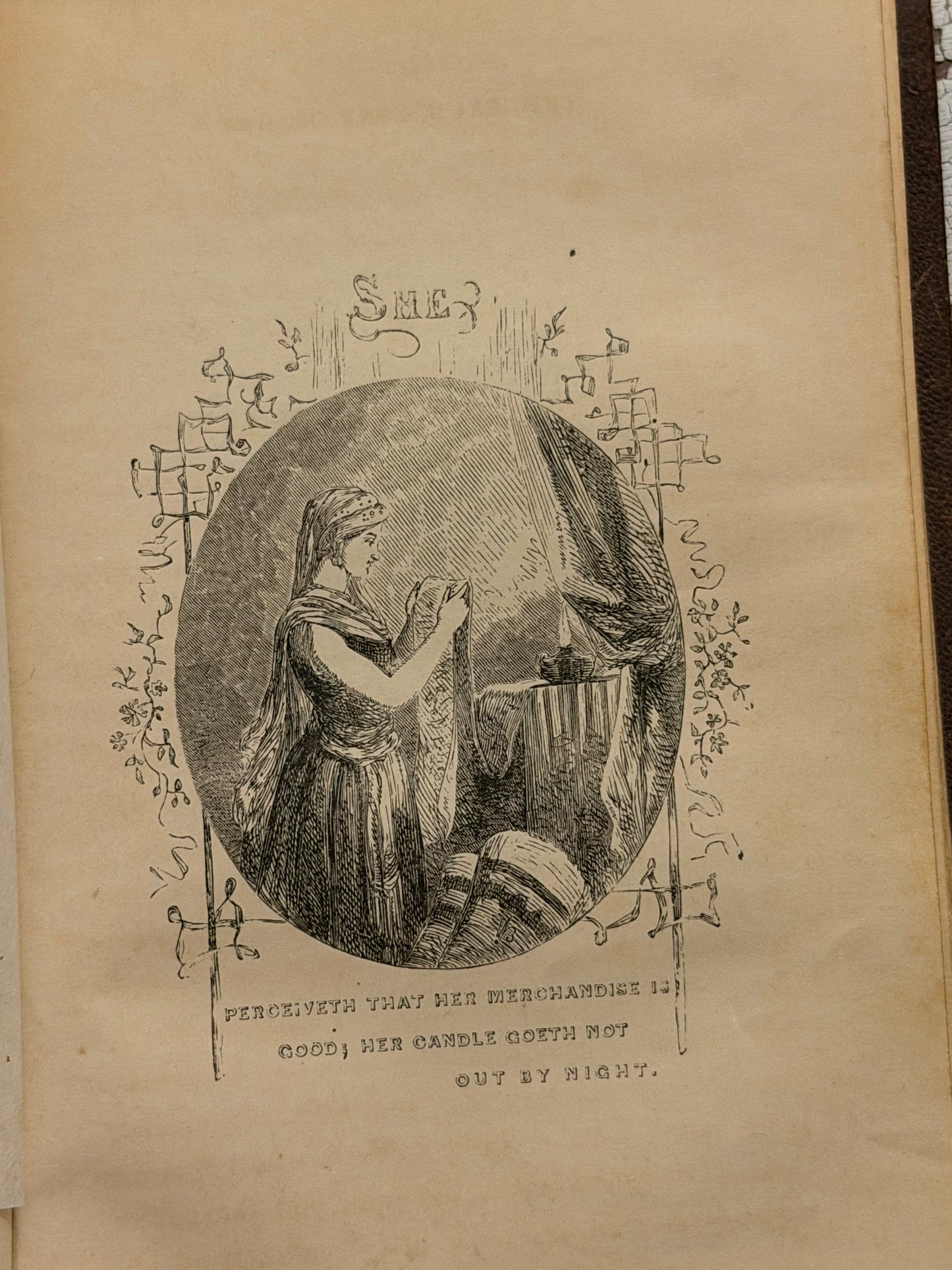 1851 The Excellent Woman- Gauffered Edge